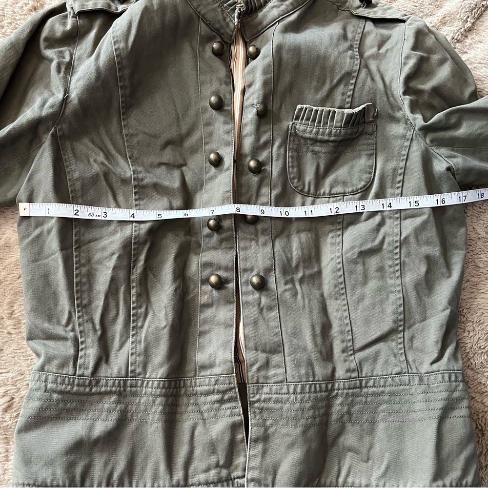 Y2K 2000s Retro Vintage Military Style Twilight Cosplay Apt. 9 Jacket size M - Picture 9 of 10